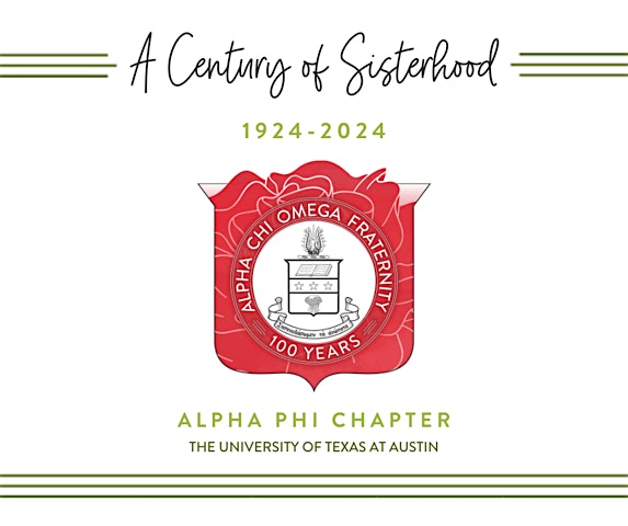 Alpha Phi Chapter Centennial Weekend Celebration