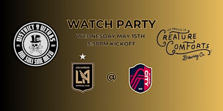 LAFC / District 9 Watch Party!
