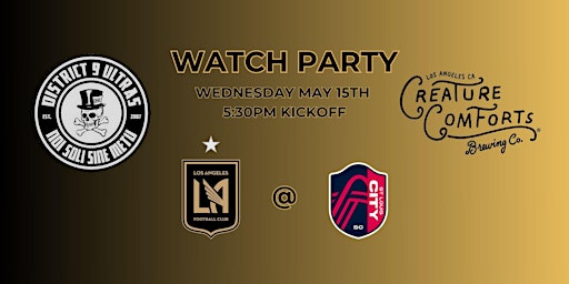 LAFC / District 9 Watch Party! primary image