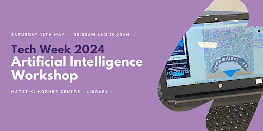 Free Artificial Intelligence Workshop - Tech Week 2024! (11am Session) primary image
