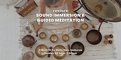 RESTORE: Sound Bath & Guided Meditation (Gisborne, Vic)  primärbild
