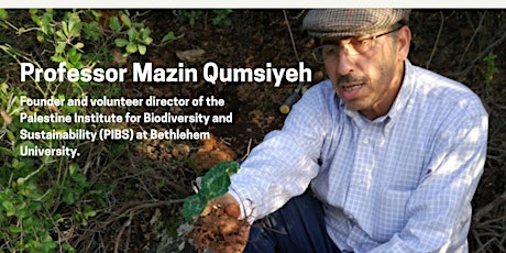 Professor Mazin Qumsiyeh, climate scientist from Palestine