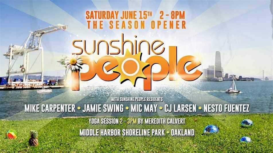 Sunshine People - Season Opener - Back at MHSP in Oakland!
