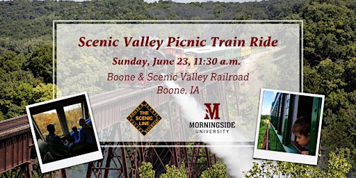 Morningside Alumni and Friends Scenic Valley Picnic Train Ride