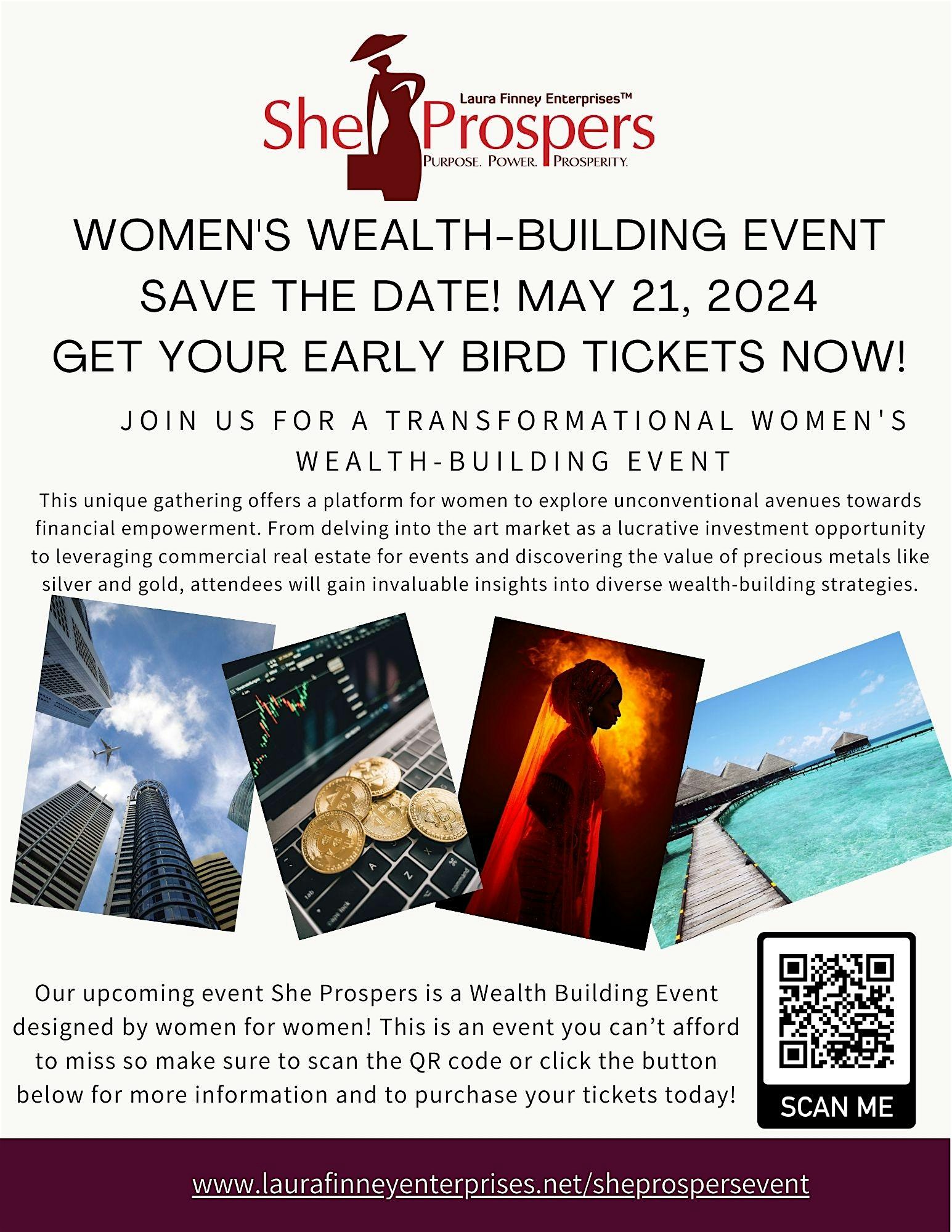 Atlanta's Women's                   Wealth-Building Event