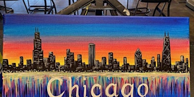 Imagem principal do evento Sunset Over Chicago - Paint and Sip by Classpop!™