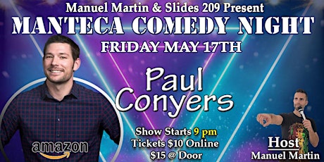 Paul Conyers @ Manteca Comedy Night W/ Slides 209