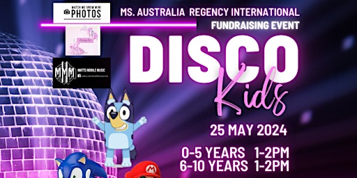 Imagem principal do evento KIDS DISCO -FUND-RAISING EVENT