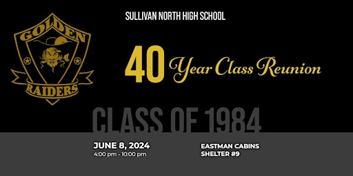 Imagem principal do evento Sullivan North Class of 1984 - 40 Year Reunion