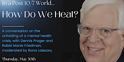 In a Post 10/7 World, How Do We Heal? primary image