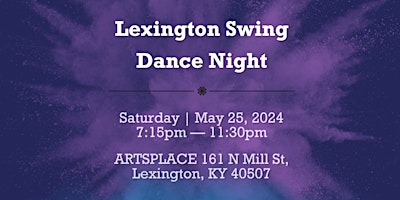 Primaire afbeelding van Lexington Swing Dance Night