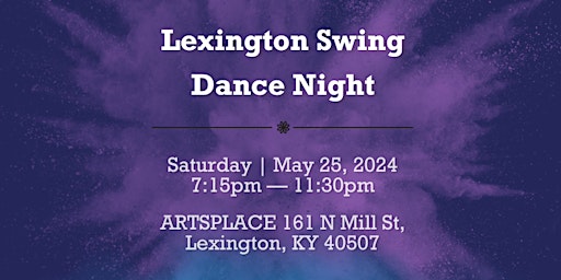 Hauptbild für Lexington Swing Dance Night