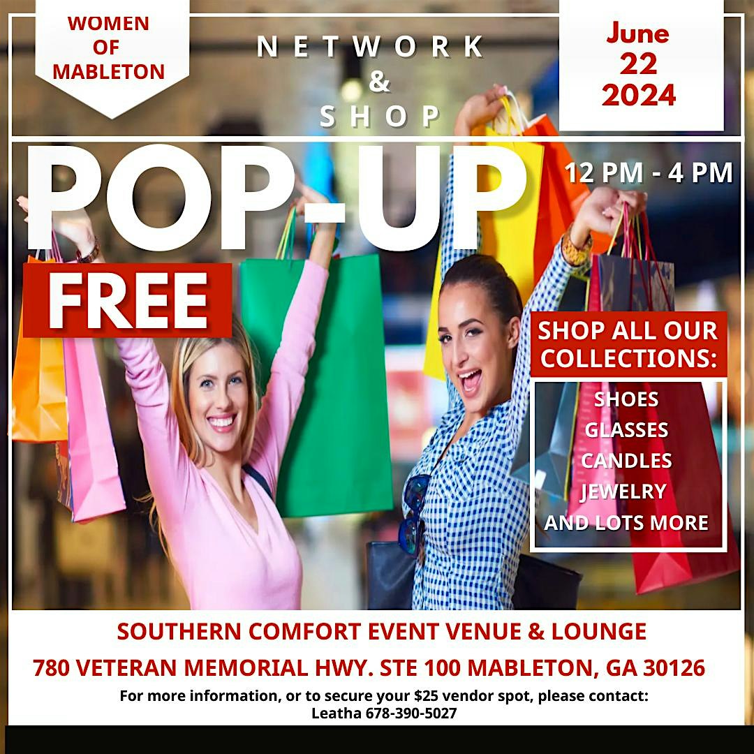 Women of Mableton - Free Network & Shop Pop Up