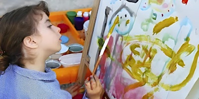 Primaire afbeelding van Parent-child creation, painting the future "parenting painting