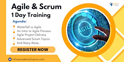 Agile & Scrum 1 Day Training in Stamford, CT on Jun 20th, 2024 primary image