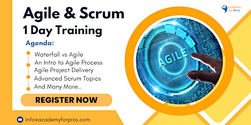 Imagem principal do evento Agile & Scrum 1 Day Training in New York City, NY on May 14th, 2024