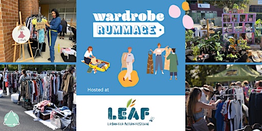 Imagem principal do evento LEAF Wardrobe Rummage