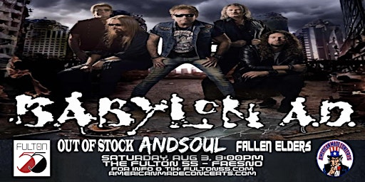 Imagem principal de American Made Concerts presents: Babylon AD