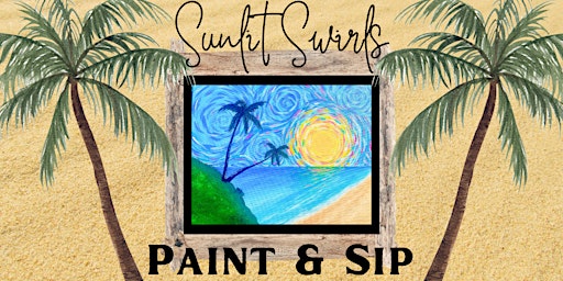 Sunlit Swirls Paint & Sip primary image