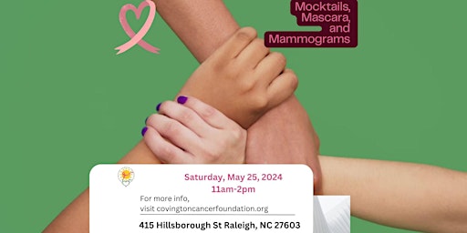 Imagem principal do evento Mocktails, Mascara, and Mammograms