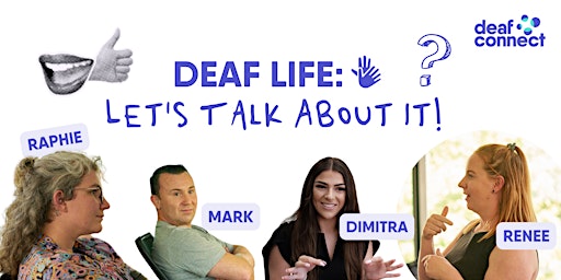 Imagem principal do evento Deaf Life, Let's Talk About It | Green Square Library