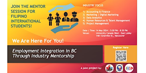 Imagem principal do evento We Are Here For You: Employment Integration through Industry Mentorship