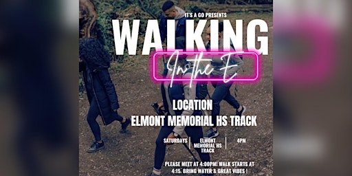 Imagem principal do evento It’s A Go Presents: Walking in the E