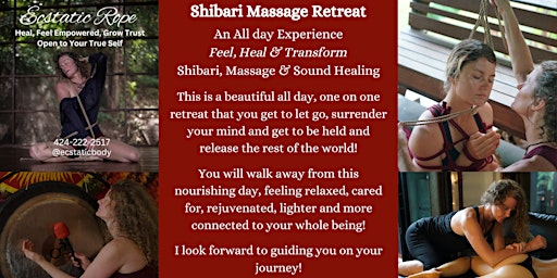 Image principale de Shibari Massage Retreat- JUNE SPECIAL!
