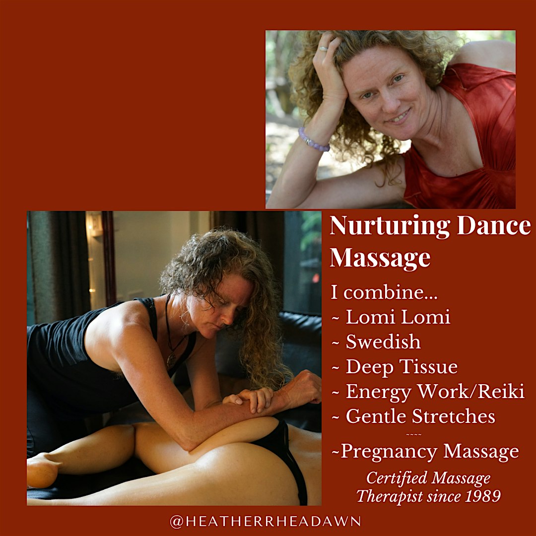 Nurturing Dance Massage Session-Lomi Lomi
