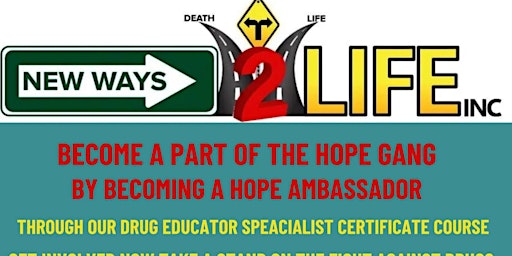 Imagem principal do evento Drug Educator Specialist Certificate Course