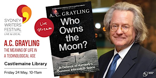 Primaire afbeelding van A.C Grayling: The meaning of life in a technological age - SWF Live & Local