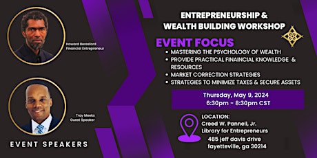Entrepreneurship &  Wealth Building Workshop