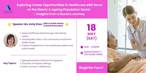 Imagem principal do evento Explore Career Opportunities in Healthcare, Insights from a Nurse's Journey