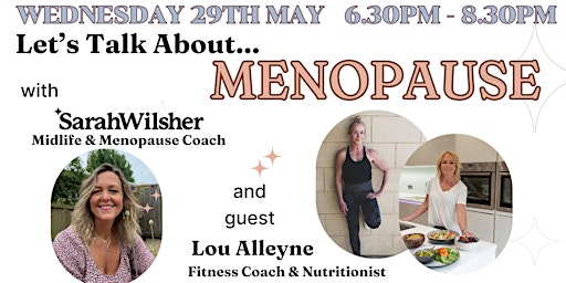 Imagem principal do evento Let's talk about... Menopause