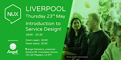 Hauptbild für NUX Liverpool - Introduction to Service Design