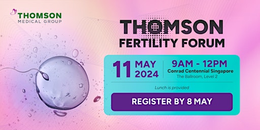 Thomson Fertility Forum 2024 primary image