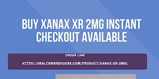 Imagen principal de Buy Xanax XR 2mg Instant Checkout Available