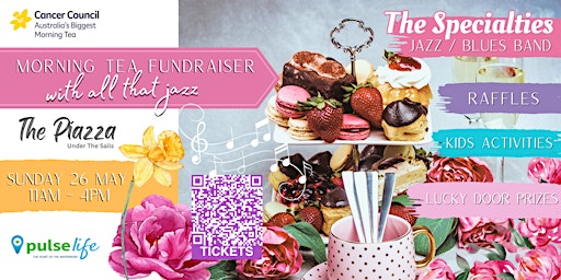 Australia's Biggest Morning Tea Fundraiser with all that jazz