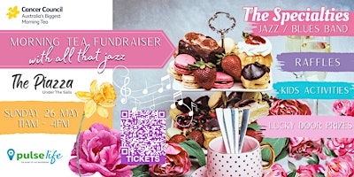 Australia's Biggest Morning Tea Fundraiser with all that jazz primary image
