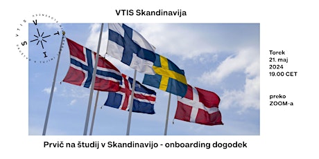 VTIS Skandinavija: Prvič na študij v Skandinavijo - onboarding dogodek