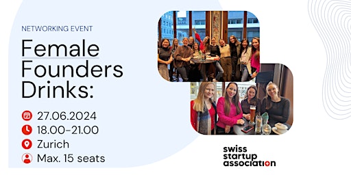 Female Founders Drinks 27.06.2024 primary image