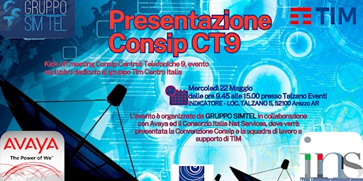 Imagen principal de Kick off Tim-Centro Italia  con Gruppo SIMTEL e Avaya per Consip CT9