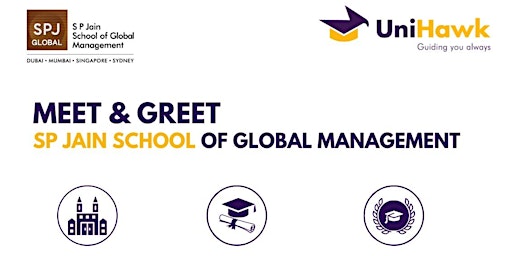 Image principale de Meet and Greet with SP Jain - Global School of Management
