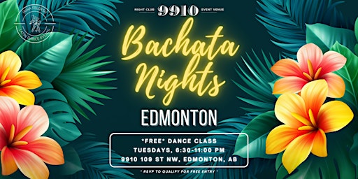 Image principale de [*FREE ENTRY] Bachata Nights Edmonton