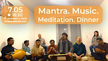 Mantra. Musik. Meditation. Dinner.  primärbild