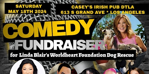 Primaire afbeelding van The Haunting Comedy Show at Casey's Fundraiser LINDA BLAIR'S ANIMAL RESCUE