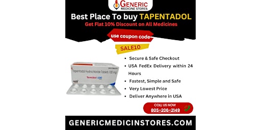 Imagen principal de Buy Tapentadol 100mg Online Overnight Delivery In US