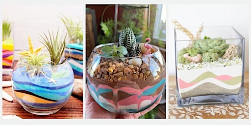 Make Your Own Sand Art Terrarium at primary image