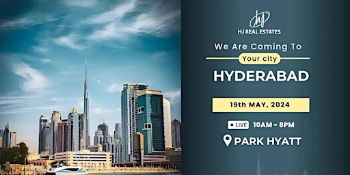 Imagem principal do evento Join us at the Best Dubai Real Estate Expo in Hyderabad