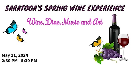 Imagem principal do evento Saratoga's Spring Wine Experience